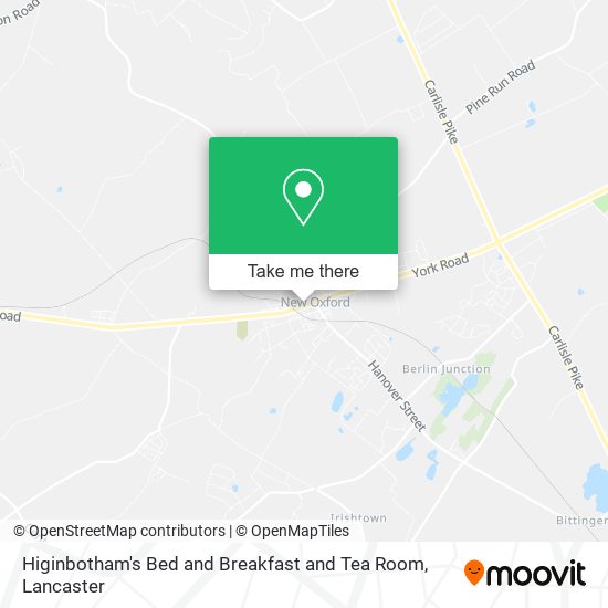Mapa de Higinbotham's Bed and Breakfast and Tea Room