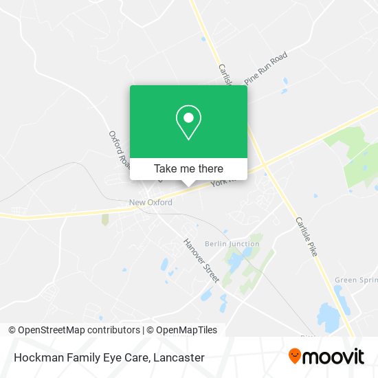 Hockman Family Eye Care map