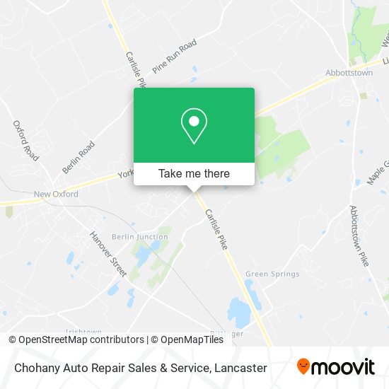 Mapa de Chohany Auto Repair Sales & Service