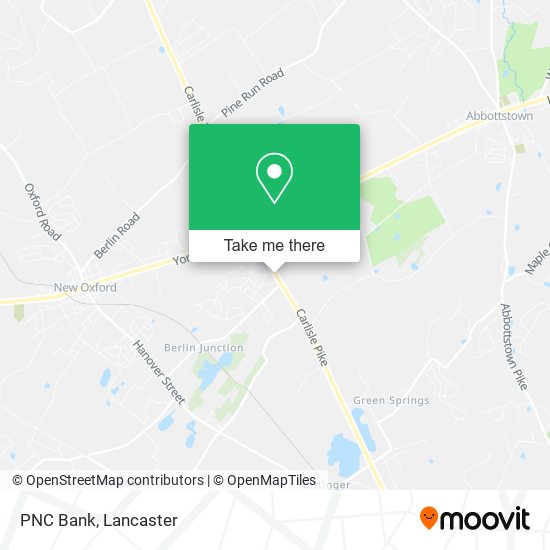 PNC Bank map