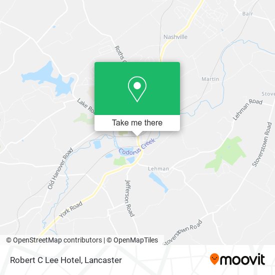 Robert C Lee Hotel map