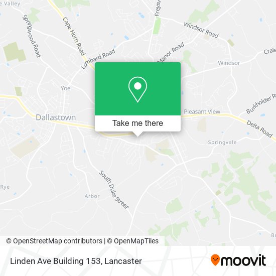 Linden Ave Building 153 map