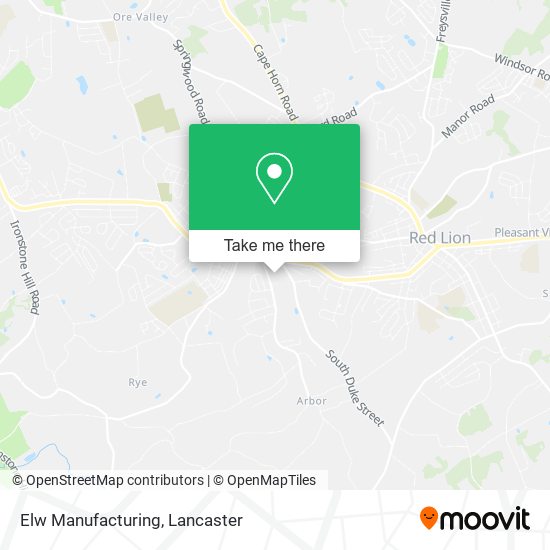 Mapa de Elw Manufacturing
