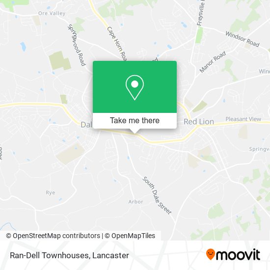 Ran-Dell Townhouses map