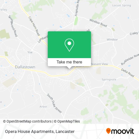 Opera House Apartments map