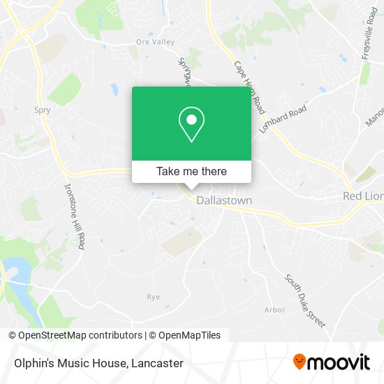Olphin's Music House map