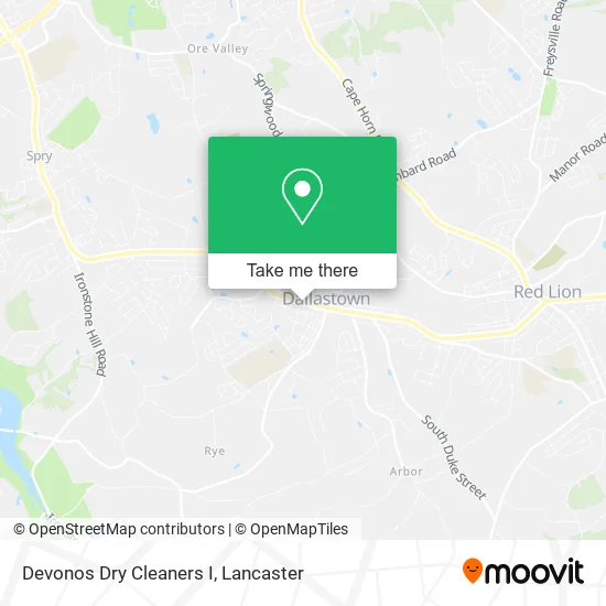 Devonos Dry Cleaners I map