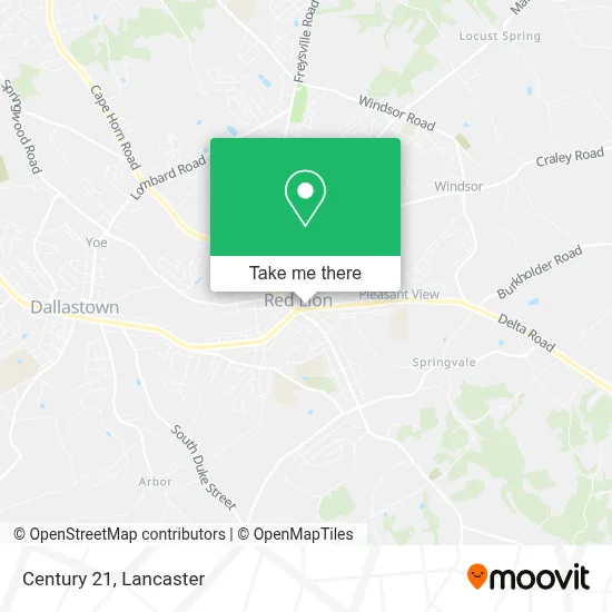 Century 21 map