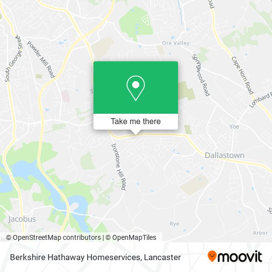 Berkshire Hathaway Homeservices map