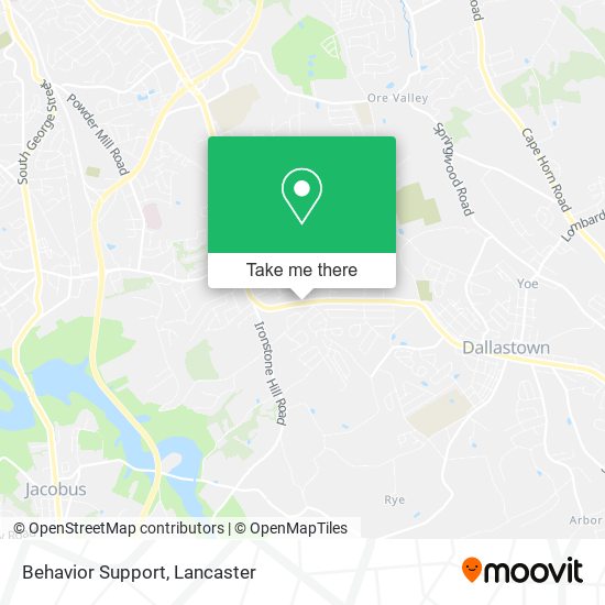 Behavior Support map