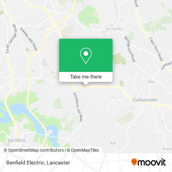 Benfield Electric map