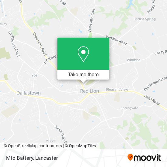 Mapa de Mto Battery