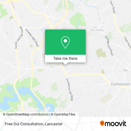 Free Dui Consultation map