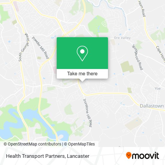 Mapa de Health Transport Partners
