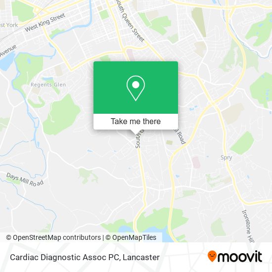 Cardiac Diagnostic Assoc PC map