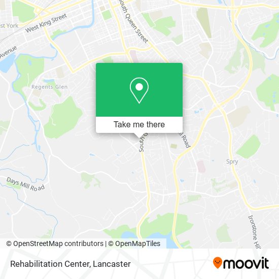 Rehabilitation Center map