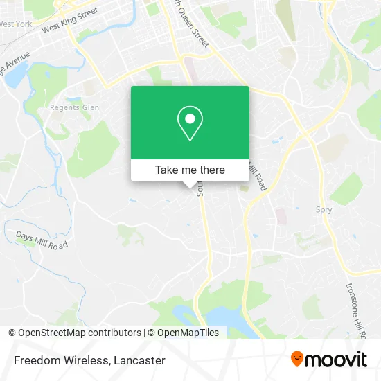 Freedom Wireless map