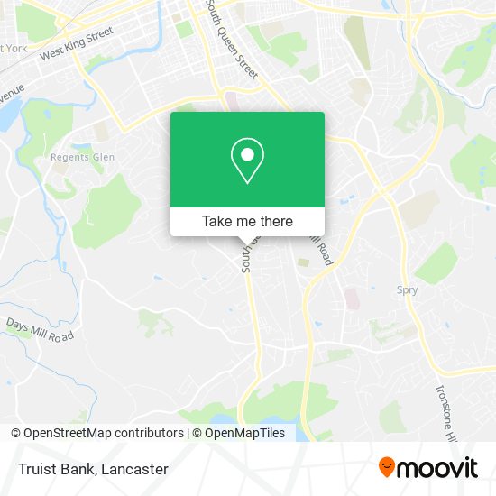 Mapa de Truist Bank