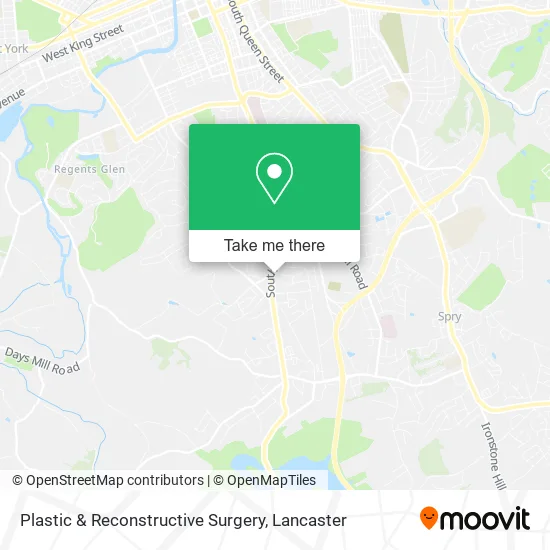 Plastic & Reconstructive Surgery map