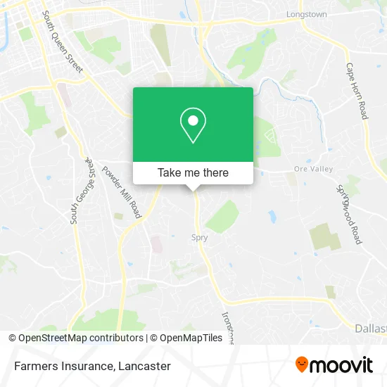 Farmers Insurance map