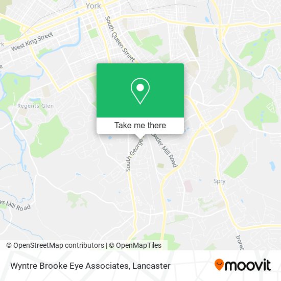 Wyntre Brooke Eye Associates map