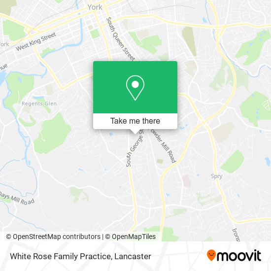 White Rose Family Practice map