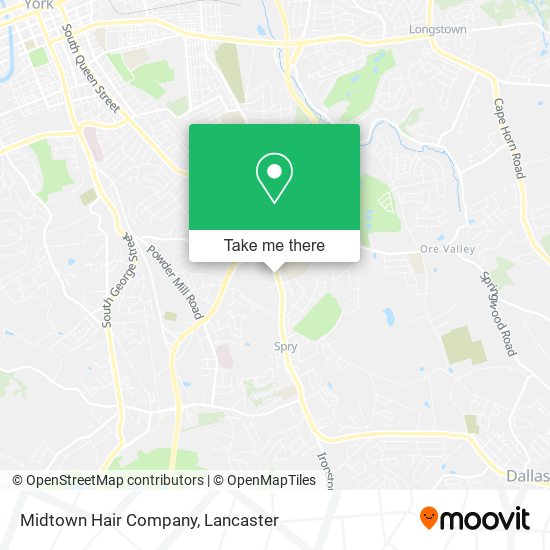 Midtown Hair Company map