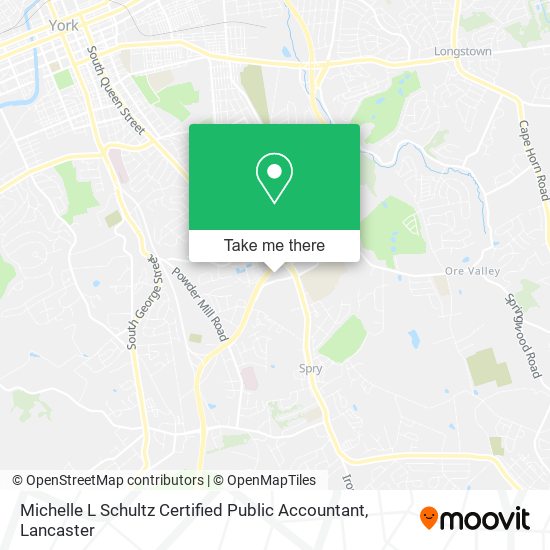 Michelle L Schultz Certified Public Accountant map