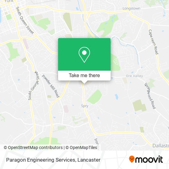 Mapa de Paragon Engineering Services