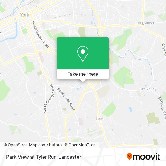 Park View at Tyler Run map