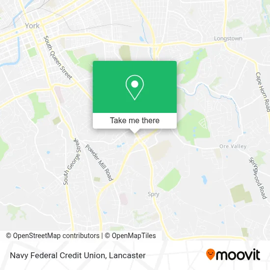 Navy Federal Credit Union map