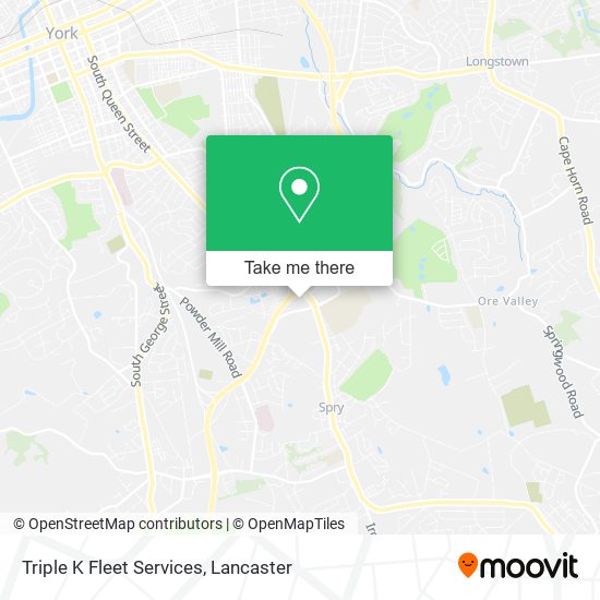 Triple K Fleet Services map