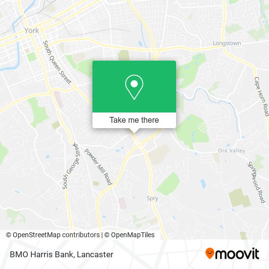 Mapa de BMO Harris Bank