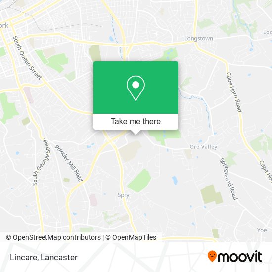 Mapa de Lincare