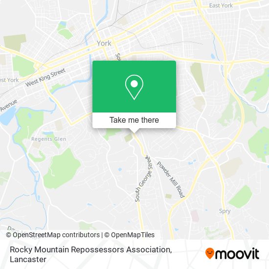Rocky Mountain Repossessors Association map