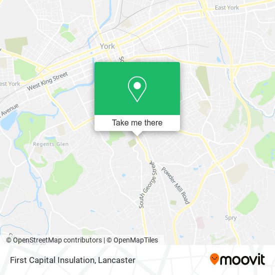 Mapa de First Capital Insulation