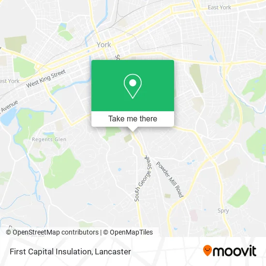 First Capital Insulation map