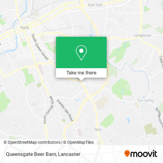 Mapa de Queensgate Beer Barn