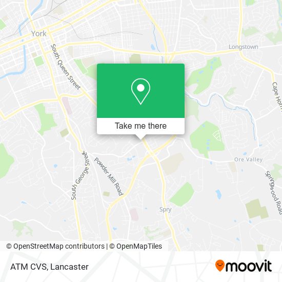 Mapa de ATM CVS