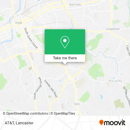 AT&T map