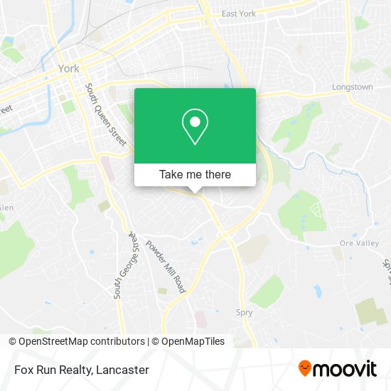 Mapa de Fox Run Realty