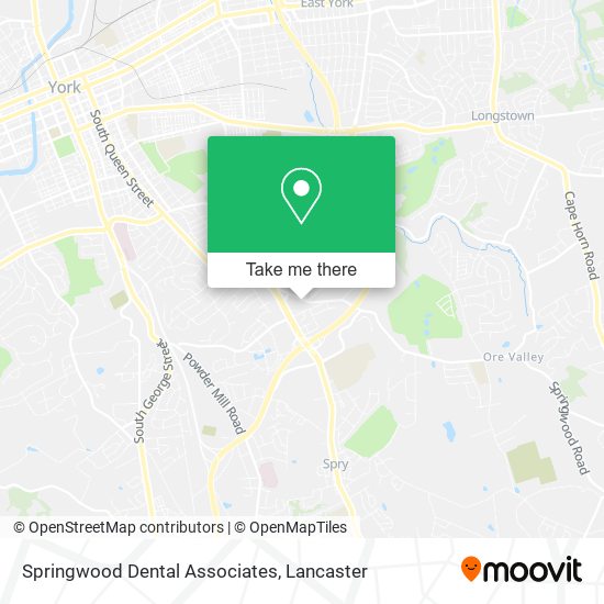 Mapa de Springwood Dental Associates