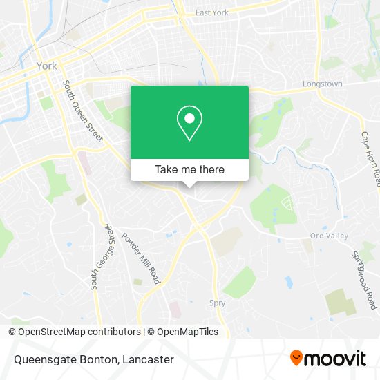 Queensgate Bonton map