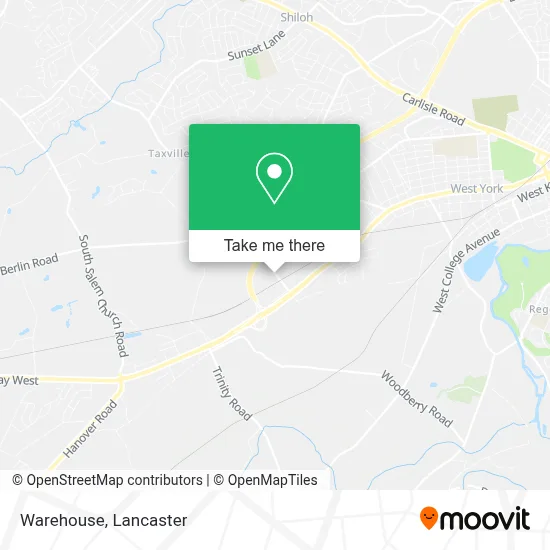 Warehouse map