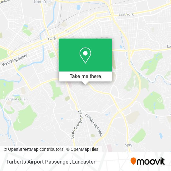 Tarberts Airport Passenger map