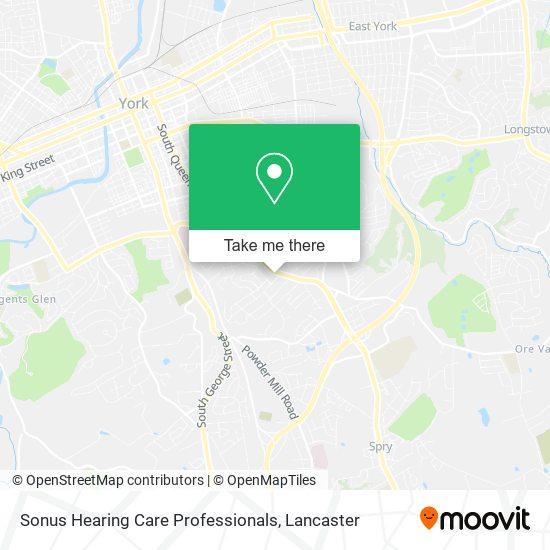 Mapa de Sonus Hearing Care Professionals