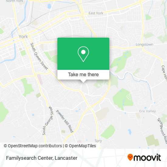 Familysearch Center map