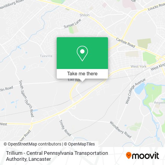 Trillium - Central Pennsylvania Transportation Authority map