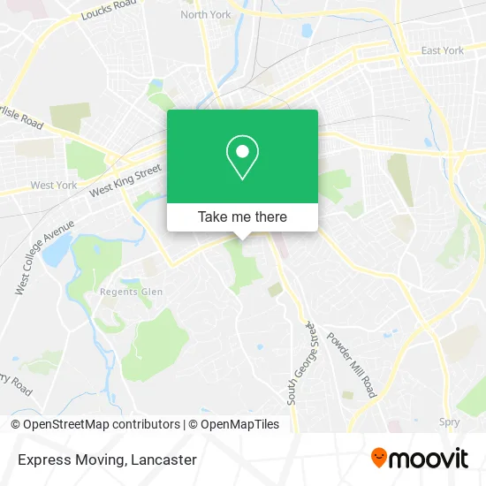 Express Moving map