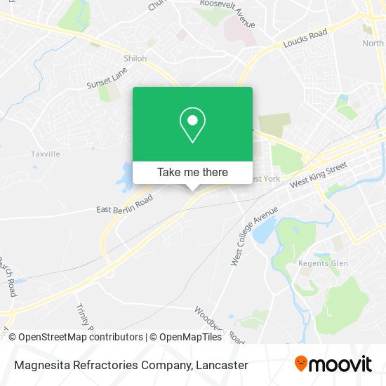 Magnesita Refractories Company map